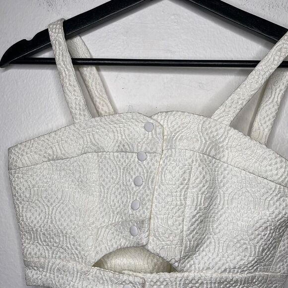 Mossman Sleeveless Crop Top Sz 6 - Picture 4 of 7